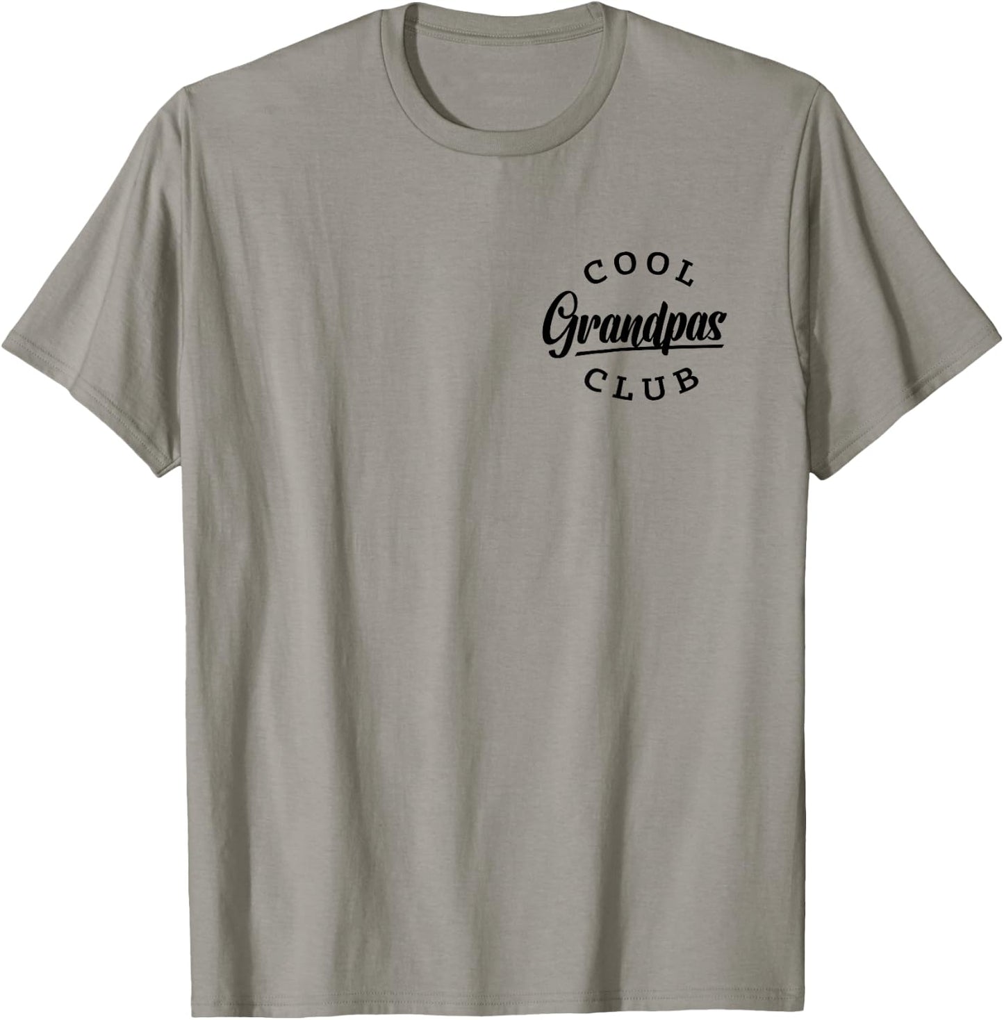 Cool Grandpas Club Pocket Funny Father's Day Cool Grandpa T-Shirt - T-Shirt | Sand