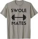 Swole Mates - Funny Gym T-Shirt - T-Shirt | Sand