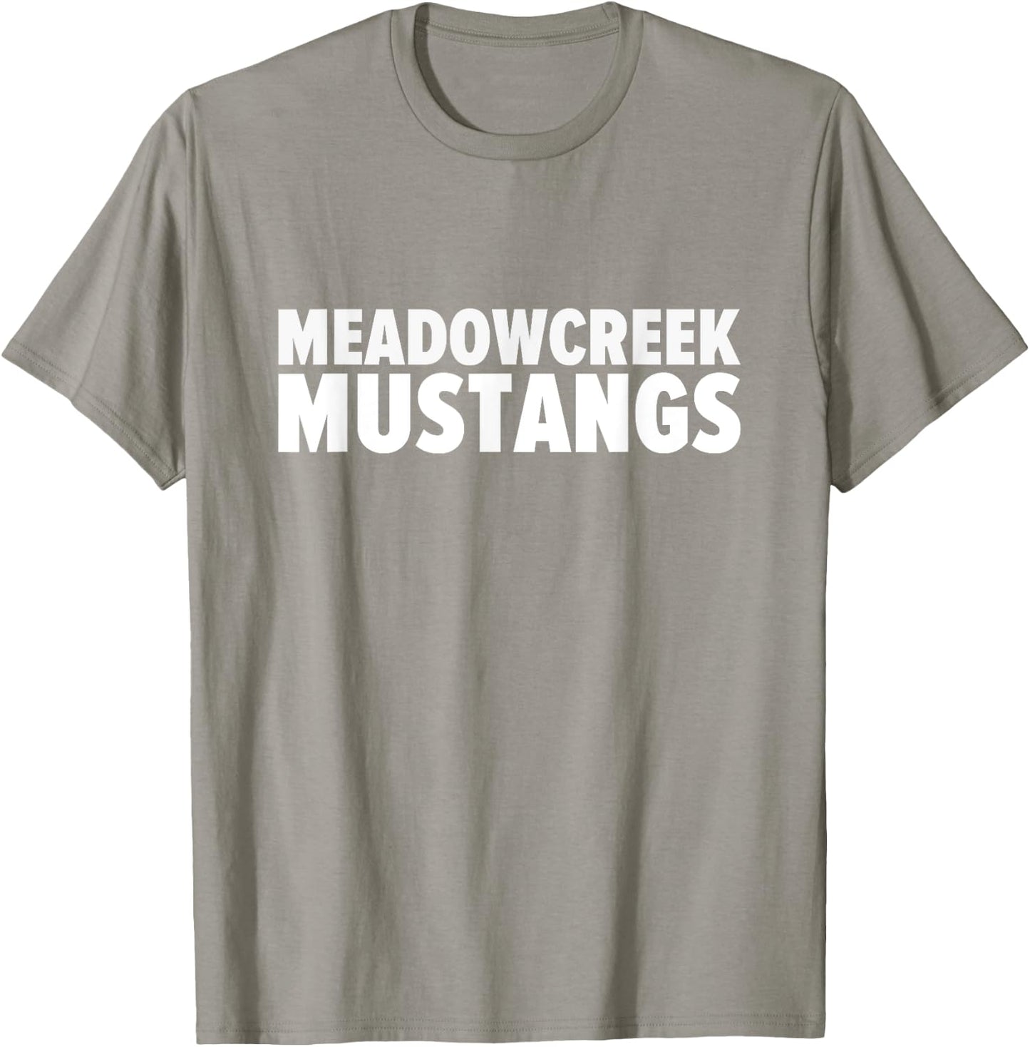 Meadowcreek Mustangs Bold T-Shirt - T-Shirt | Sand