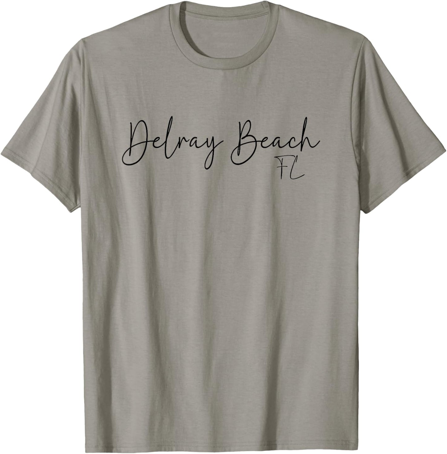 Delray Beach Florida CA Retro Women T-Shirt - T-Shirt | Sand