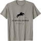 Horse Rider Show Jumping Equestrian Sport T-Shirt - T-Shirt | Sand