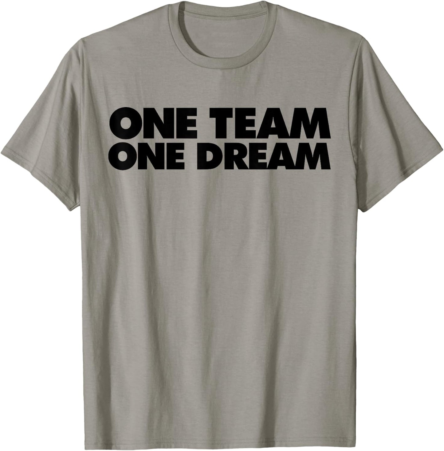 One Team One Dream T-Shirt - T-Shirt | Sand