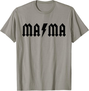 Rock n Roll Mama Birthday Rock Star Matching Family T-Shirt - T-Shirt | Sand