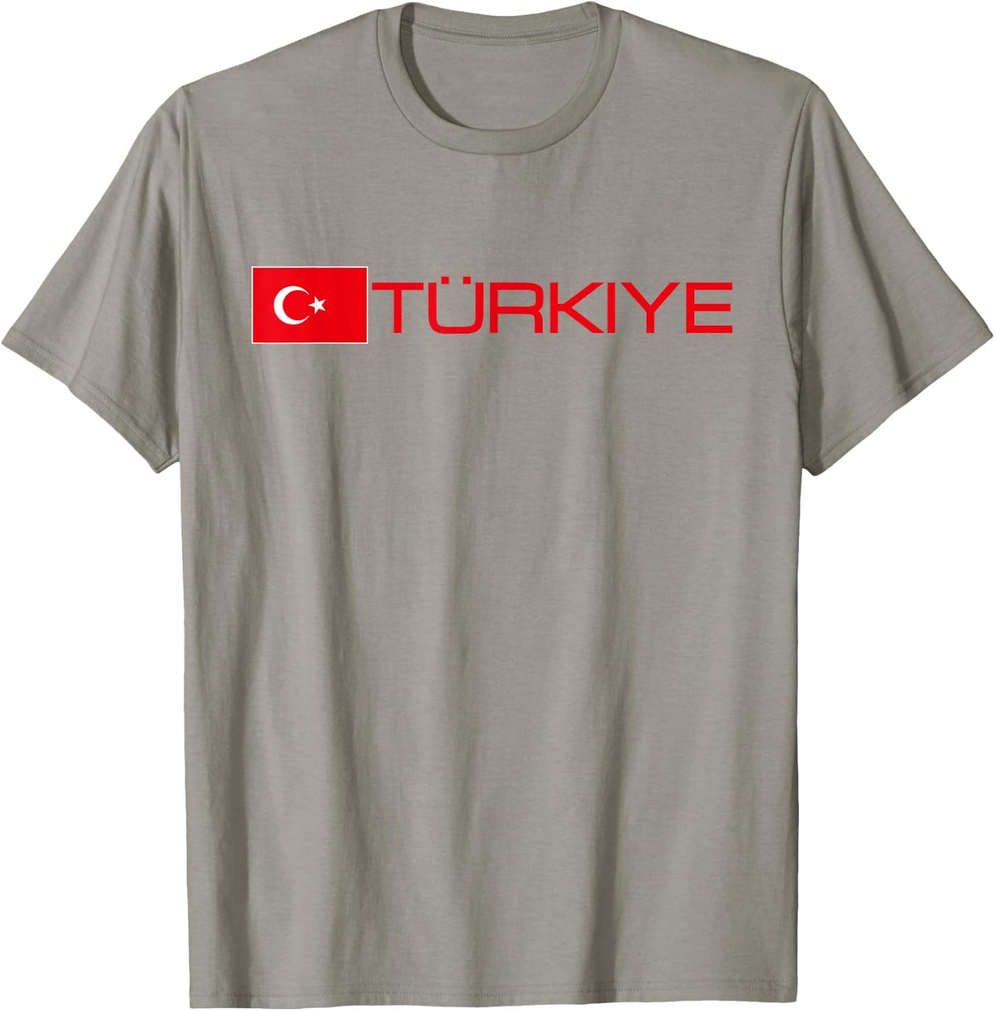Turkiye Turkey Flag Turkish Banner Sports Jersey Style T-Shirt - T-Shirt | Sand