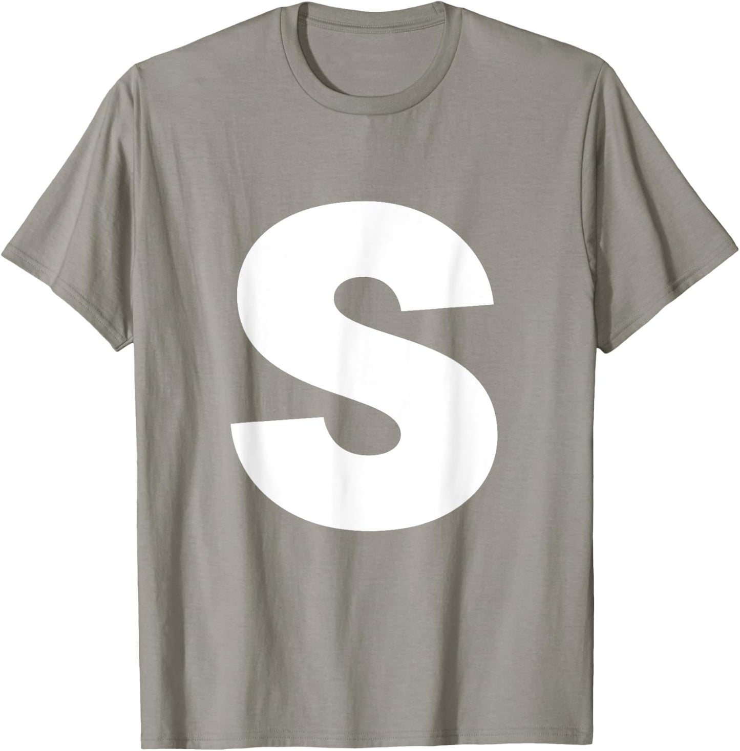 Letter S Groups Halloween Matching Team Easy Lazy Costume T-Shirt - T-Shirt | Sand
