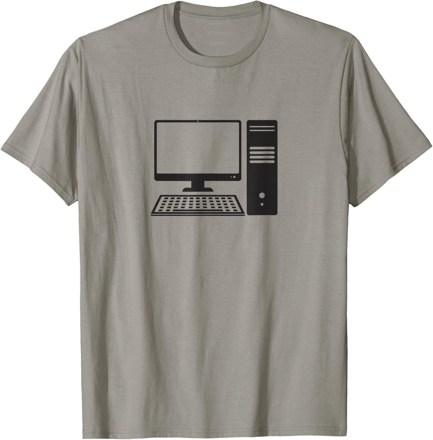 Desktop Computer T-Shirt - T-Shirt | Sand