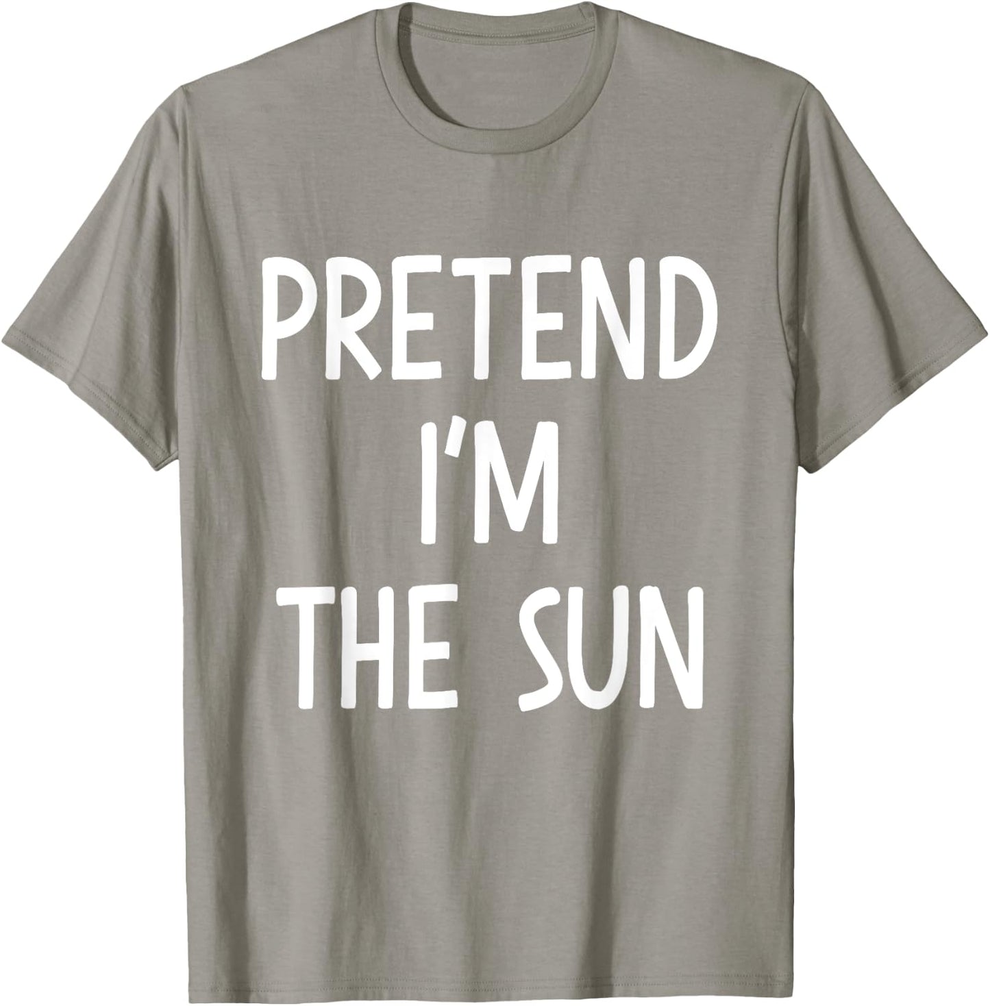 Pretend Im the sun easy lazy costume for halloween party T-Shirt - T-Shirt | Sand
