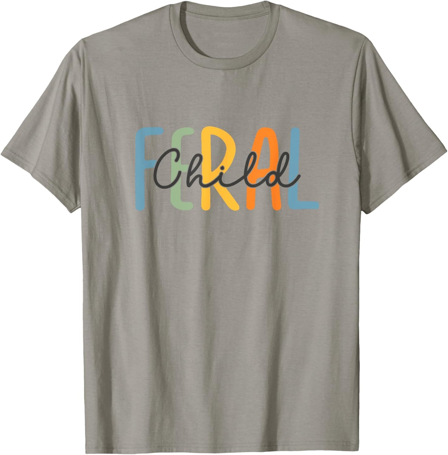 Vintage Feral Child Toddler Feral Girl Or Boy Flower Girl T-Shirt - T-Shirt | Sand
