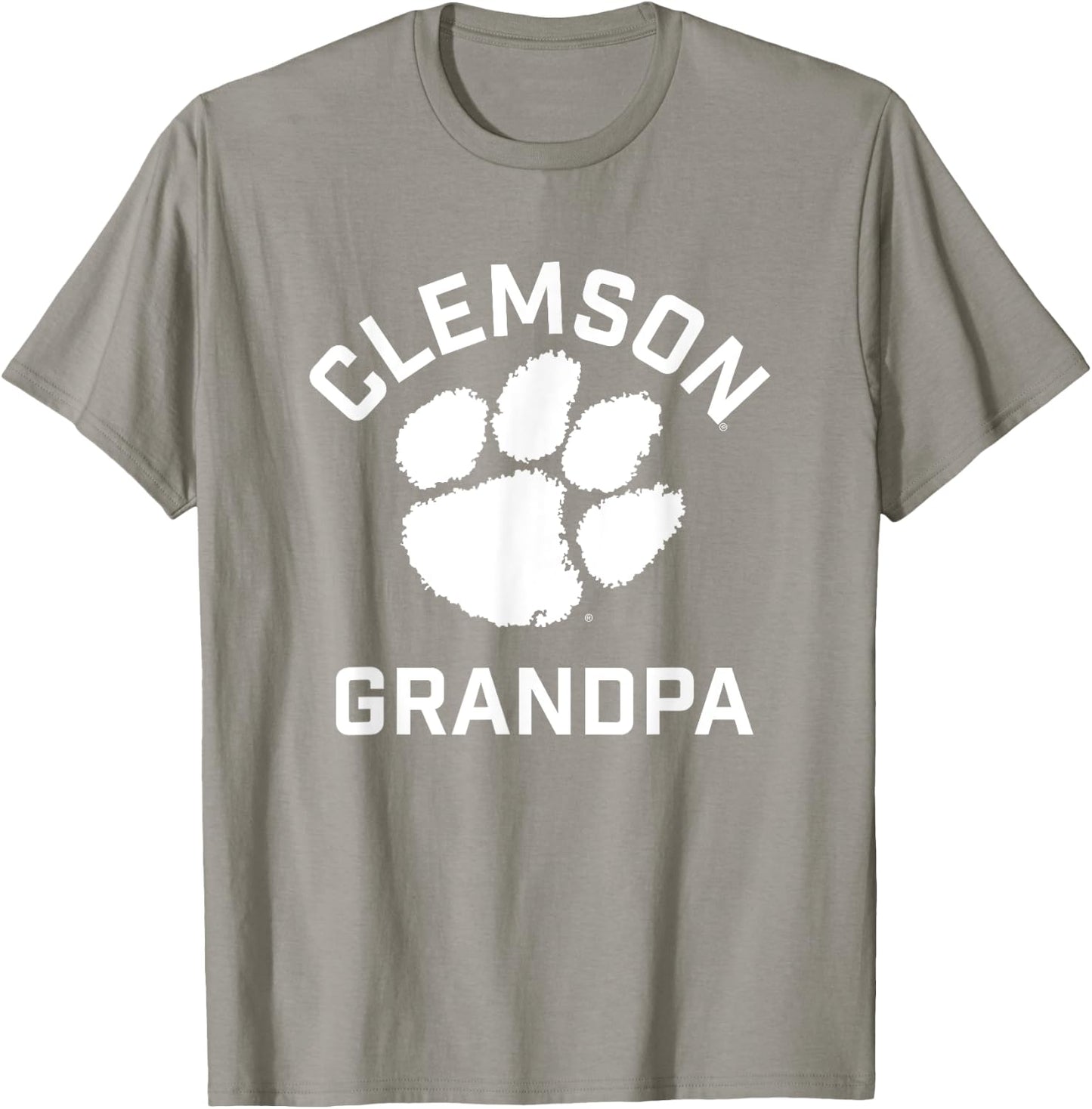 Clemson University Tigers Arched Grandpa T-Shirt - T-Shirt | Sand