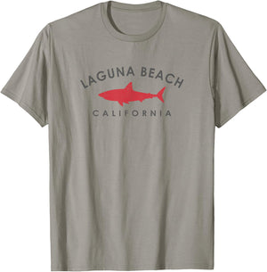 Laguna Beach California Shark Souvenir Vintage T-Shirt - T-Shirt | Sand