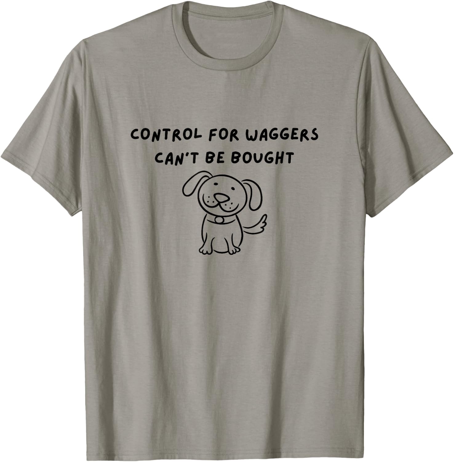 Control for Waggers T-Shirt - T-Shirt | Sand