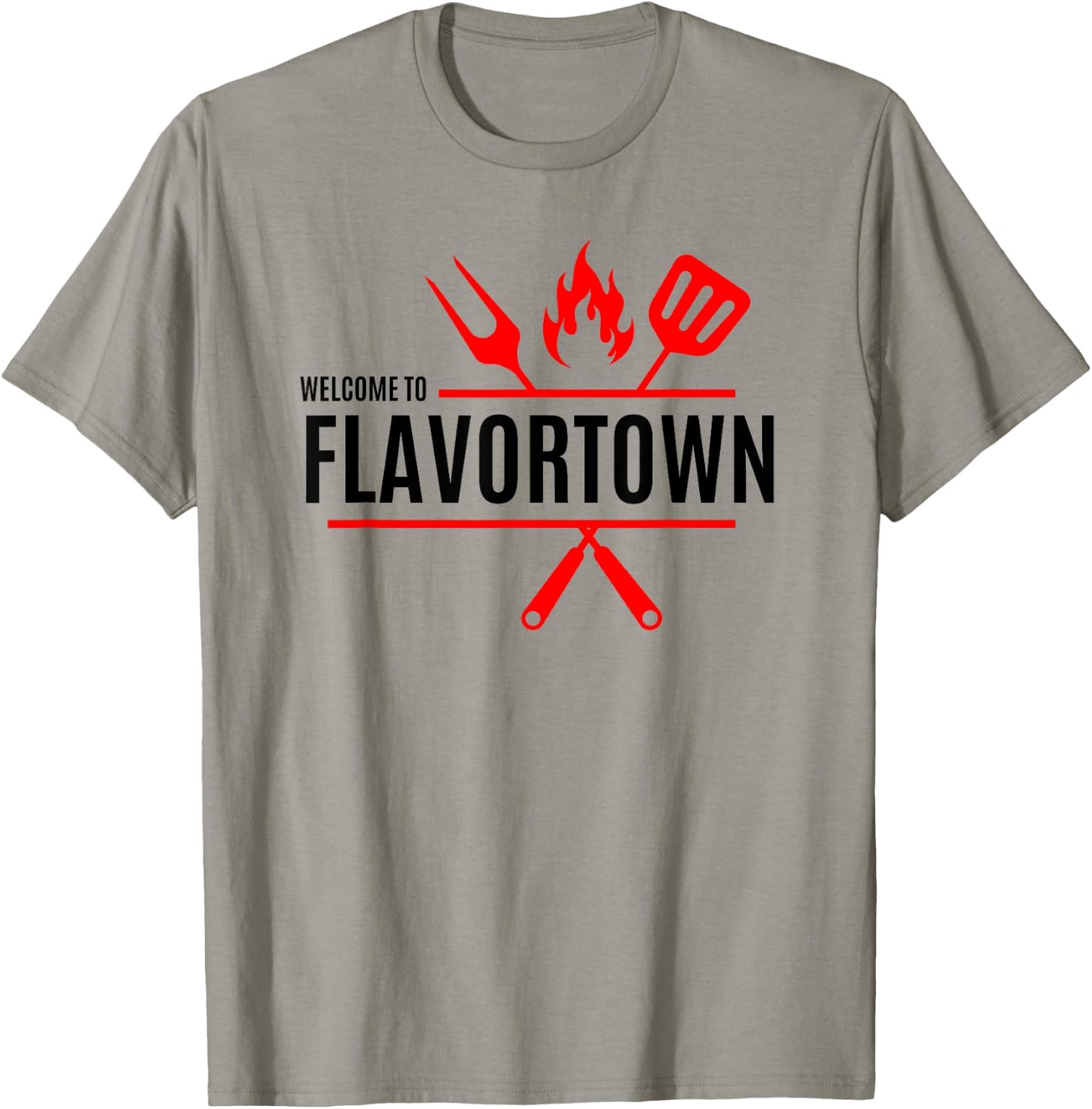 Flavortown Food Culture T-Shirt - T-Shirt | Sand