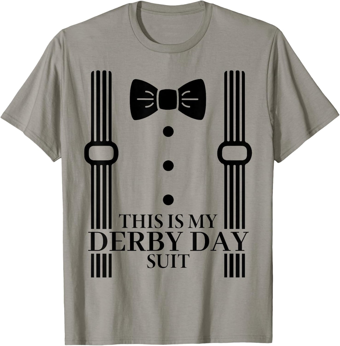 Suit Derby Day 24 Horse Racing This Is My Derby Day Bow Tie T-Shirt - T-Shirt | Sand