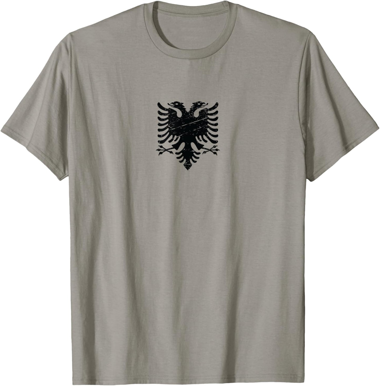 Albanian Flag Patriotic Albania Eagle Kids Men T-Shirt - T-Shirt | Sand