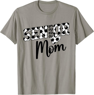 Proud mom of a soccer senior class of 2025 T-Shirt - T-Shirt | Sand