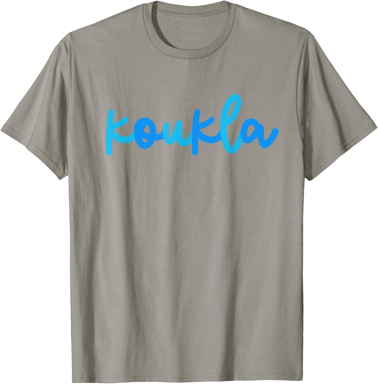 Koukla Greek Party Ancient Greek Pride Greek Flag Greece T-Shirt - T-Shirt | Sand