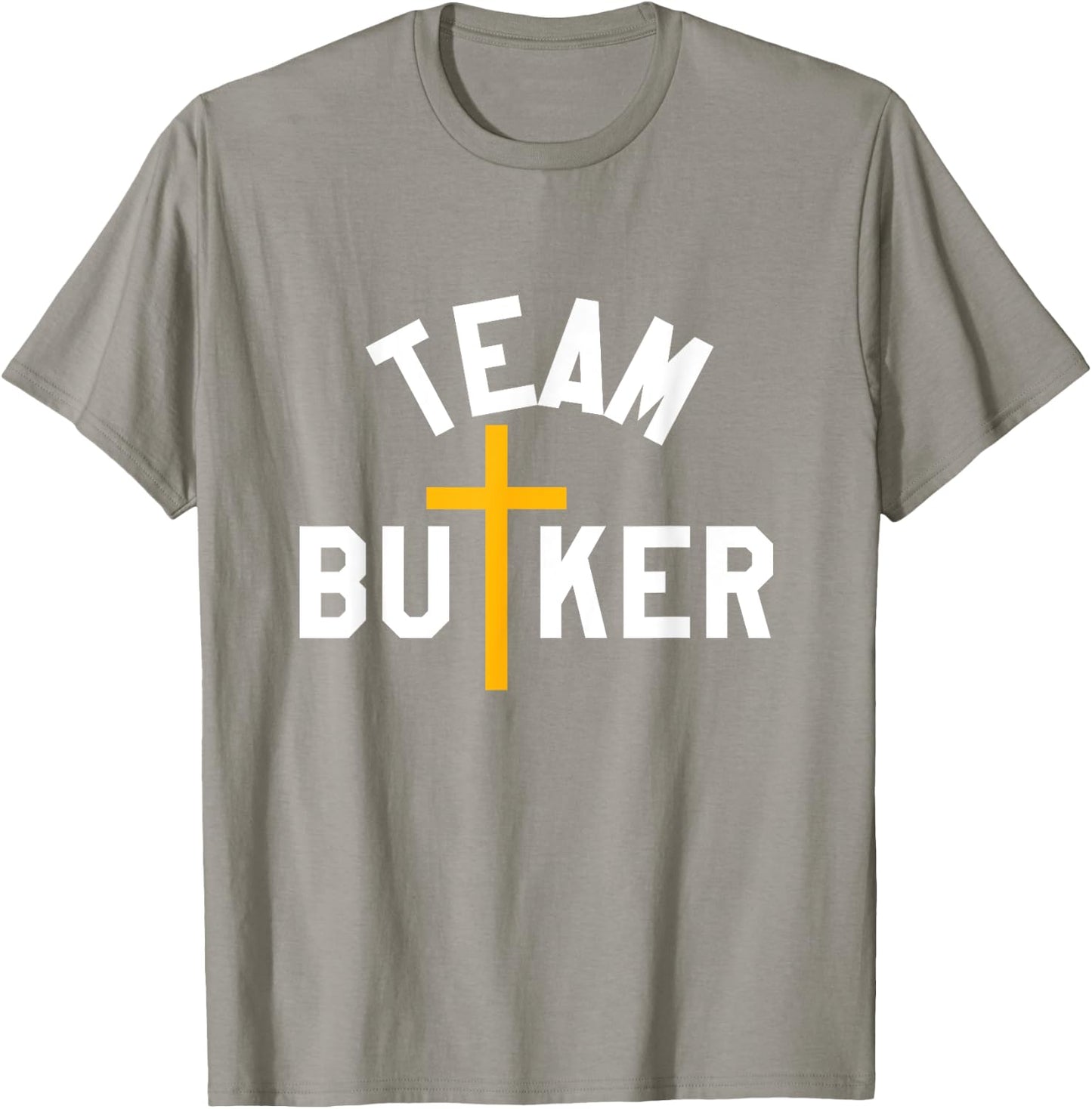 Team Butker Surname Christianity Cross Family Name T-Shirt - T-Shirt | Sand