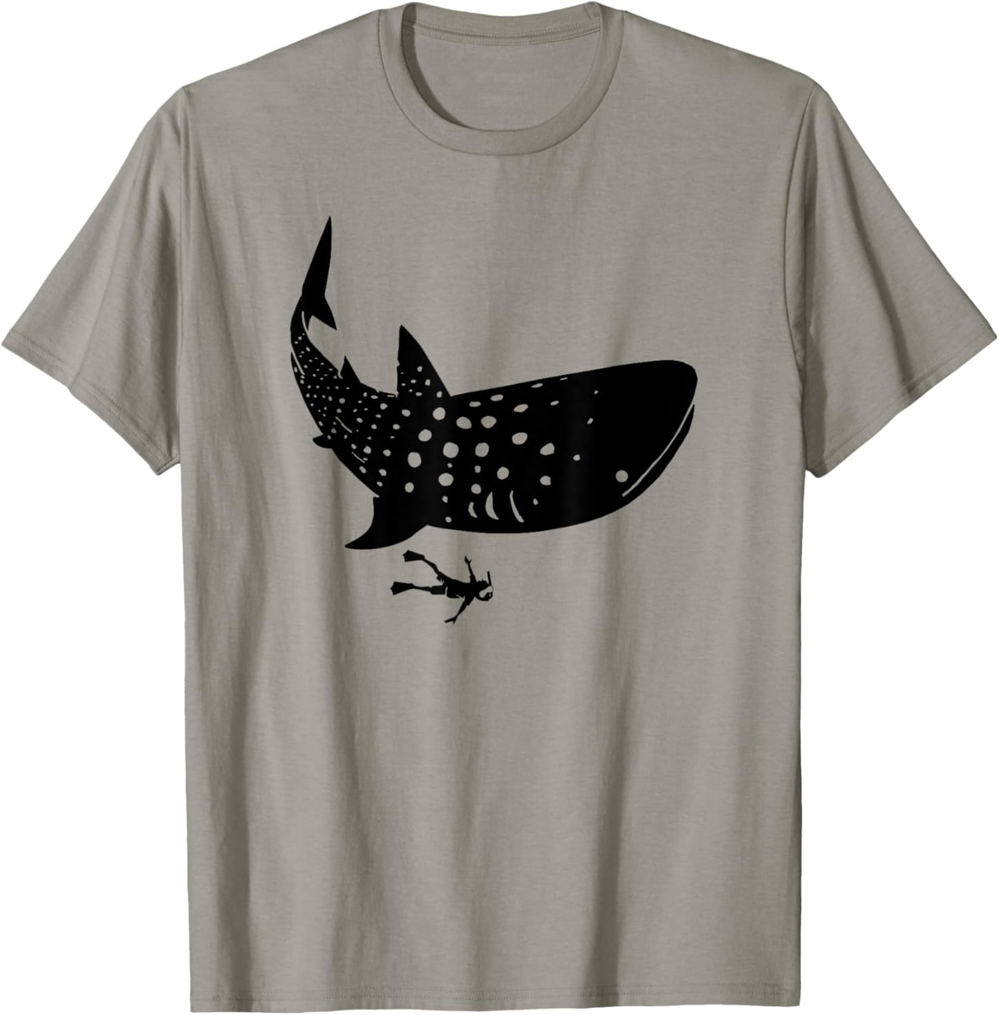 Whale Shark Diving Snorkeling T-Shirt - T-Shirt | Sand