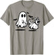 German Shepherd Ghost Walking Dog T-Shirt - T-Shirt | Sand