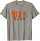 Negroni Club | Classic Gin Vermouth Cocktail Drink & Team T-Shirt - T-Shirt | Sand