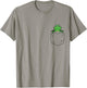 Frog Lovers Cute Funny Frog In Pocket T-Shirt - T-Shirt | Sand
