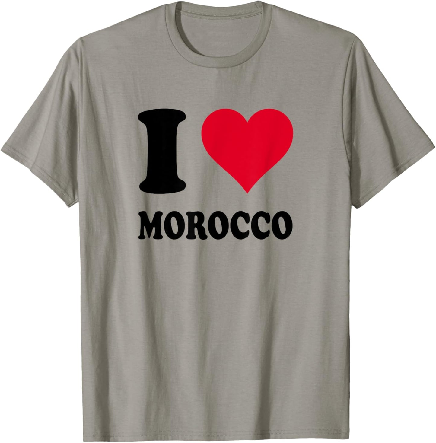 I Love Morocco T-Shirt - T-Shirt | Sand