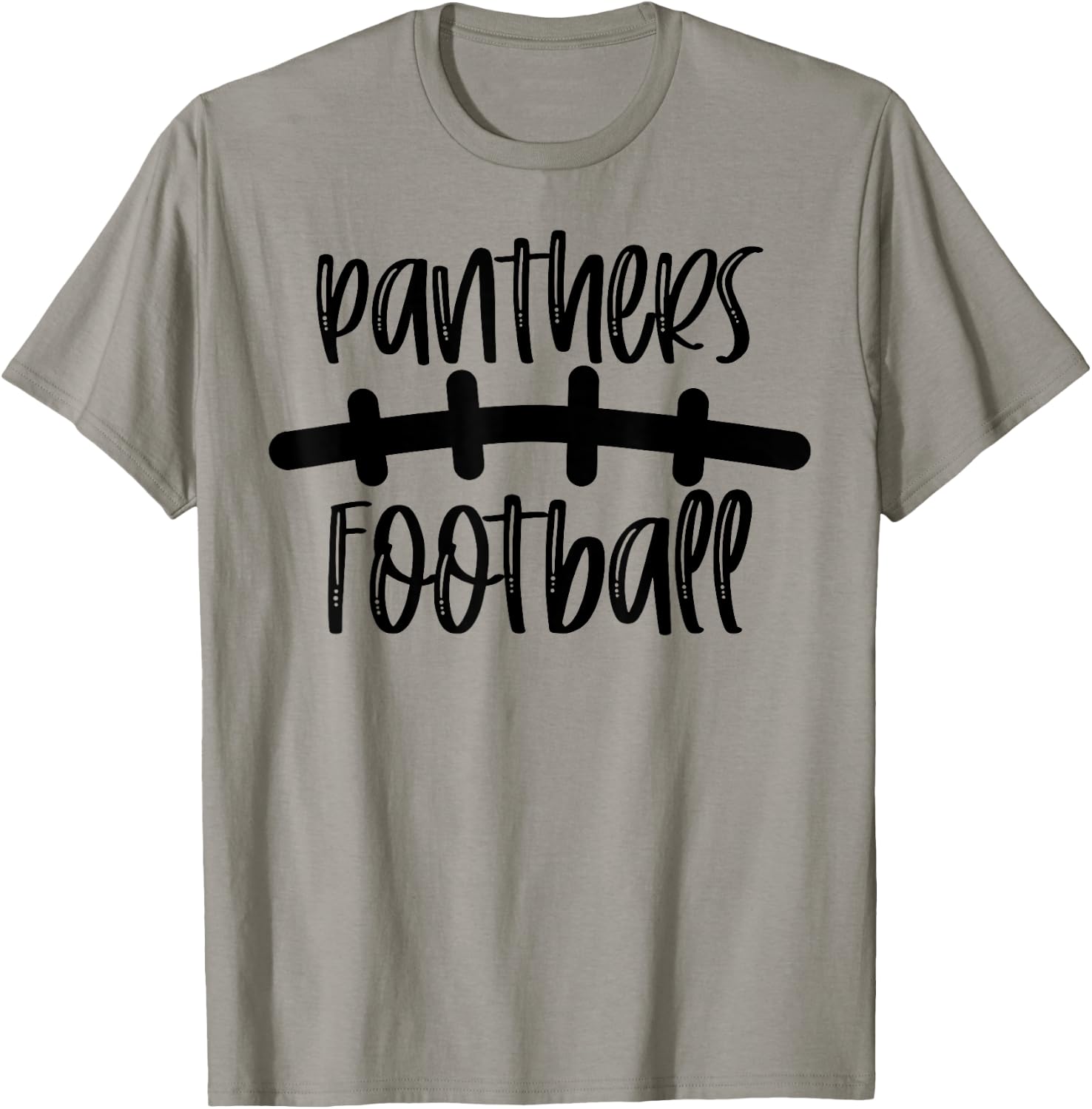 Panthers Football School Spirit Team Mascot Game Night T-Shirt - T-Shirt | Sand