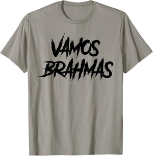 Yellow Out The Dome Brahmas San Antonio Football Tailgate T-Shirt - T-Shirt | Sand