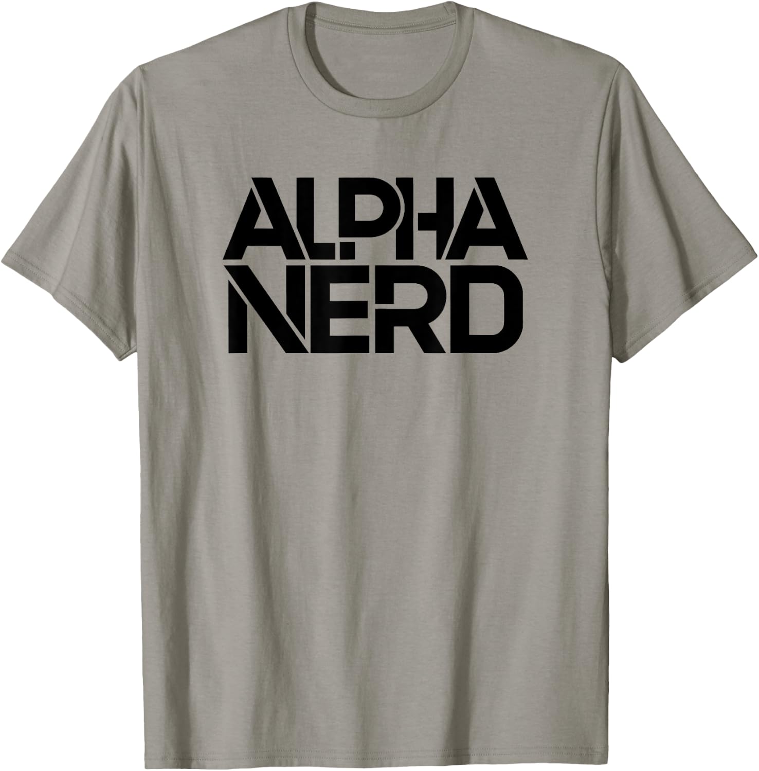 Alpha Nerd T-Shirt - T-Shirt | Sand