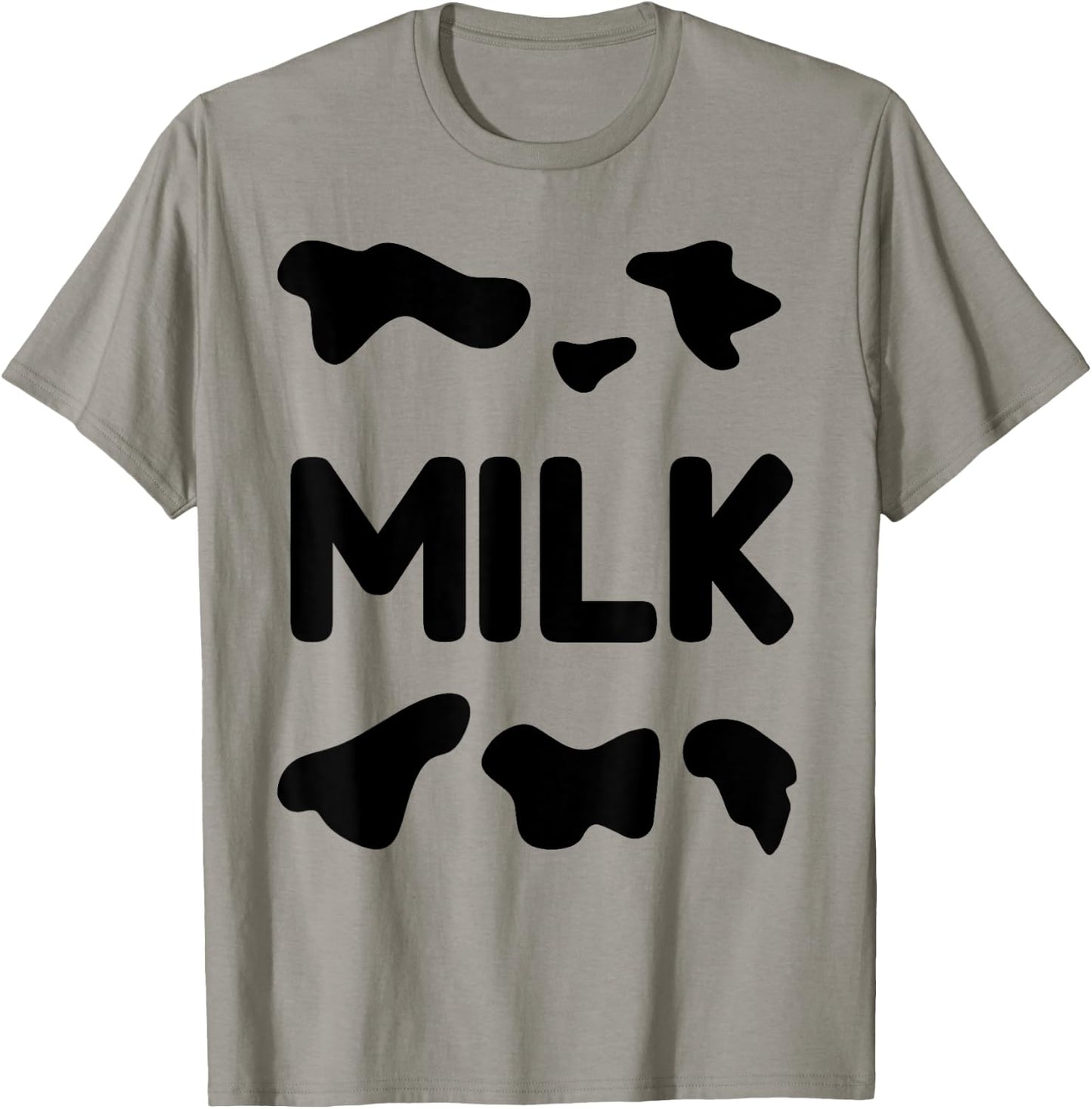 Funny Dairy Milk Carton Easy Costume T-Shirt - T-Shirt | Sand