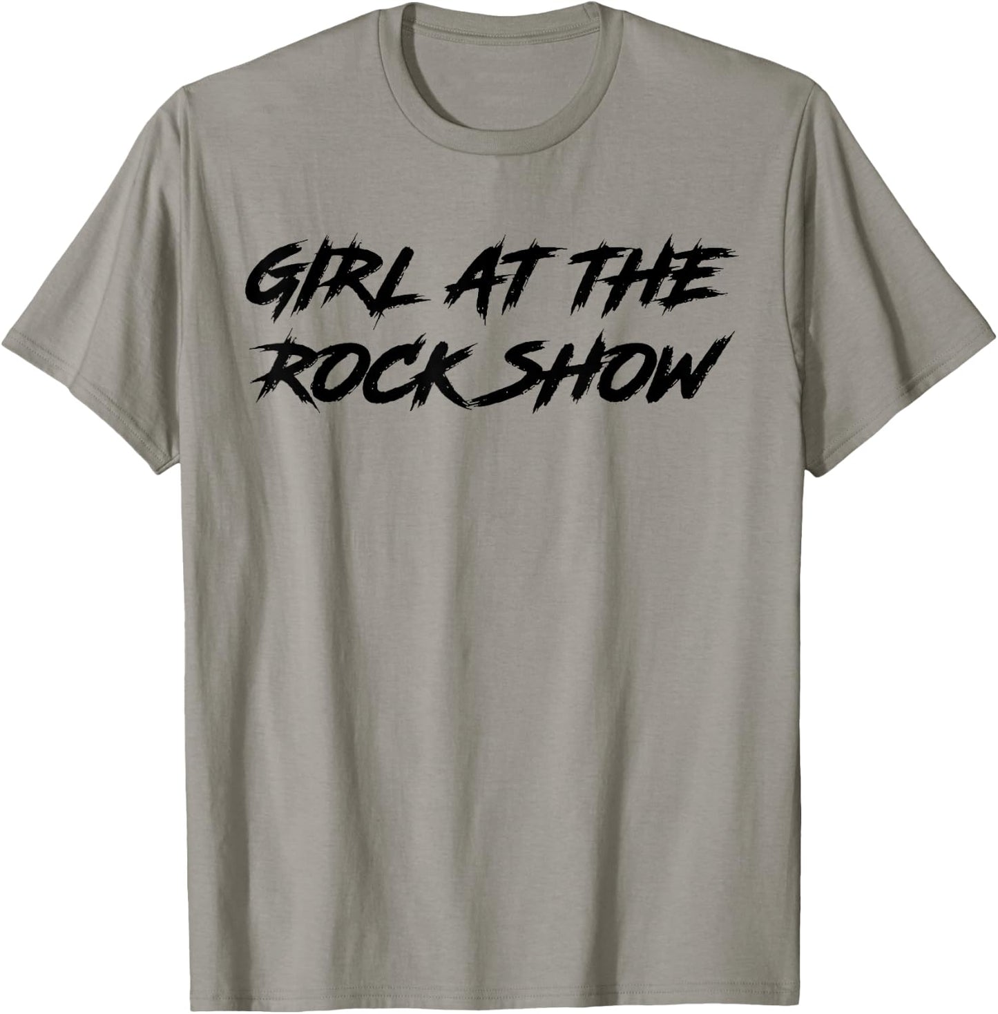 Girl At The Rock Show T-Shirt - T-Shirt | Sand