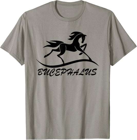Bucephalus - Alexander the Great Horse - Hippology History T-Shirt - T-Shirt | Sand