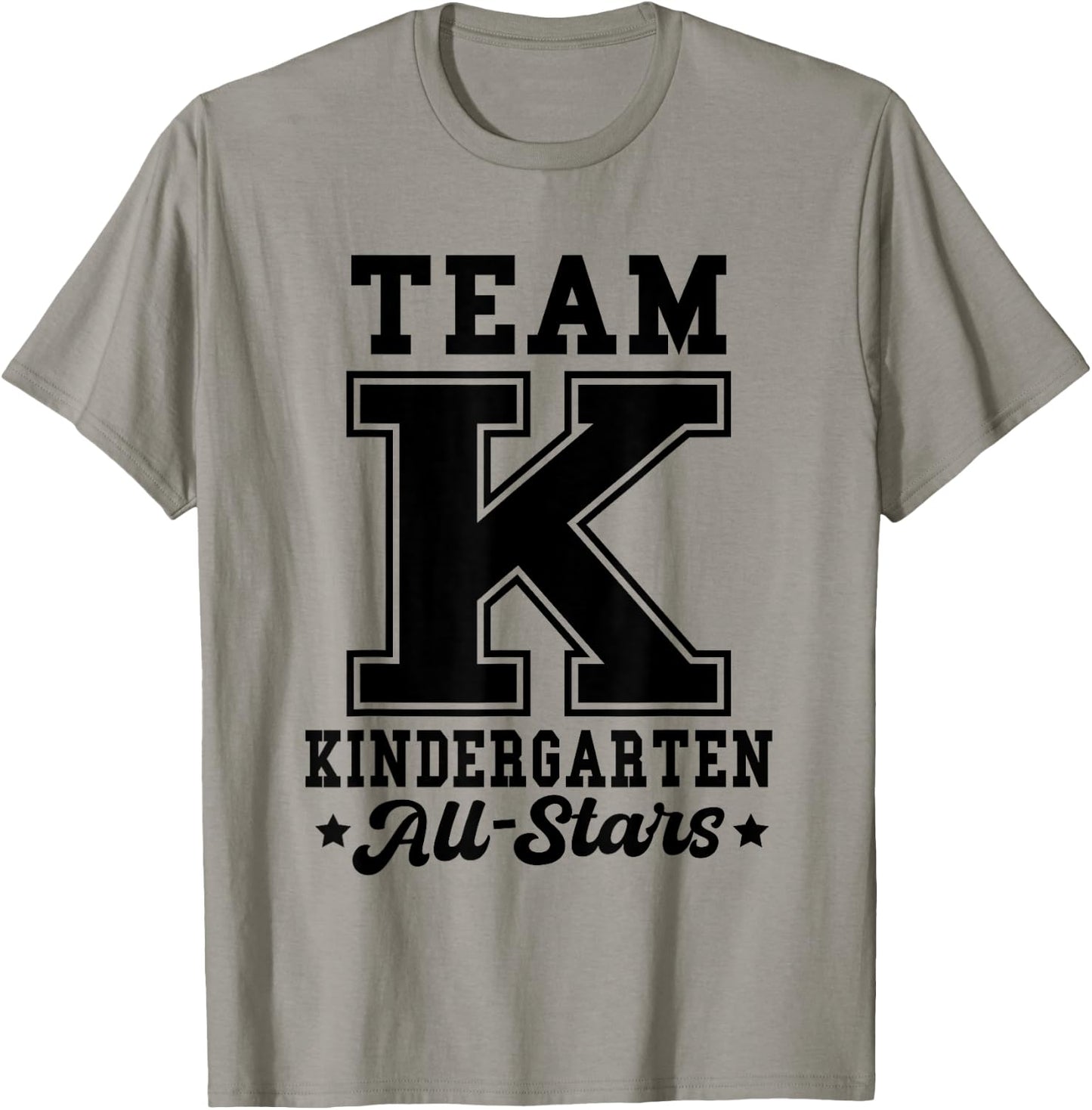 Team Kindergarten All-Stars Back To School Sports Jersey T-Shirt - T-Shirt | Sand