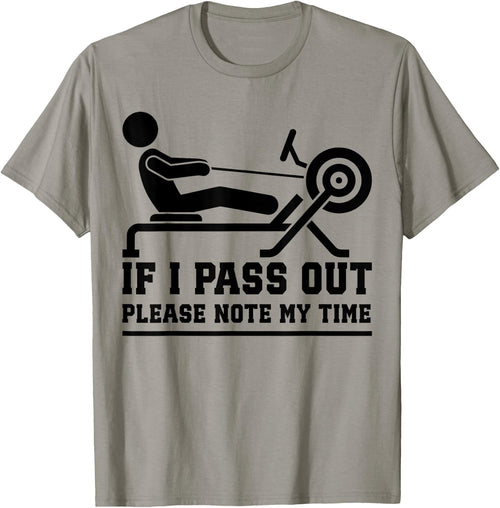 Funny Rowing Machine Workout for Fitness Exercise Training