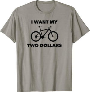 I Want My Two Dollars 2$ Movie Quote Retro 80s Vintage T-Shirt - T-Shirt | Sand