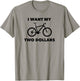 I Want My Two Dollars 2$ Movie Quote Retro 80s Vintage T-Shirt - T-Shirt | Sand