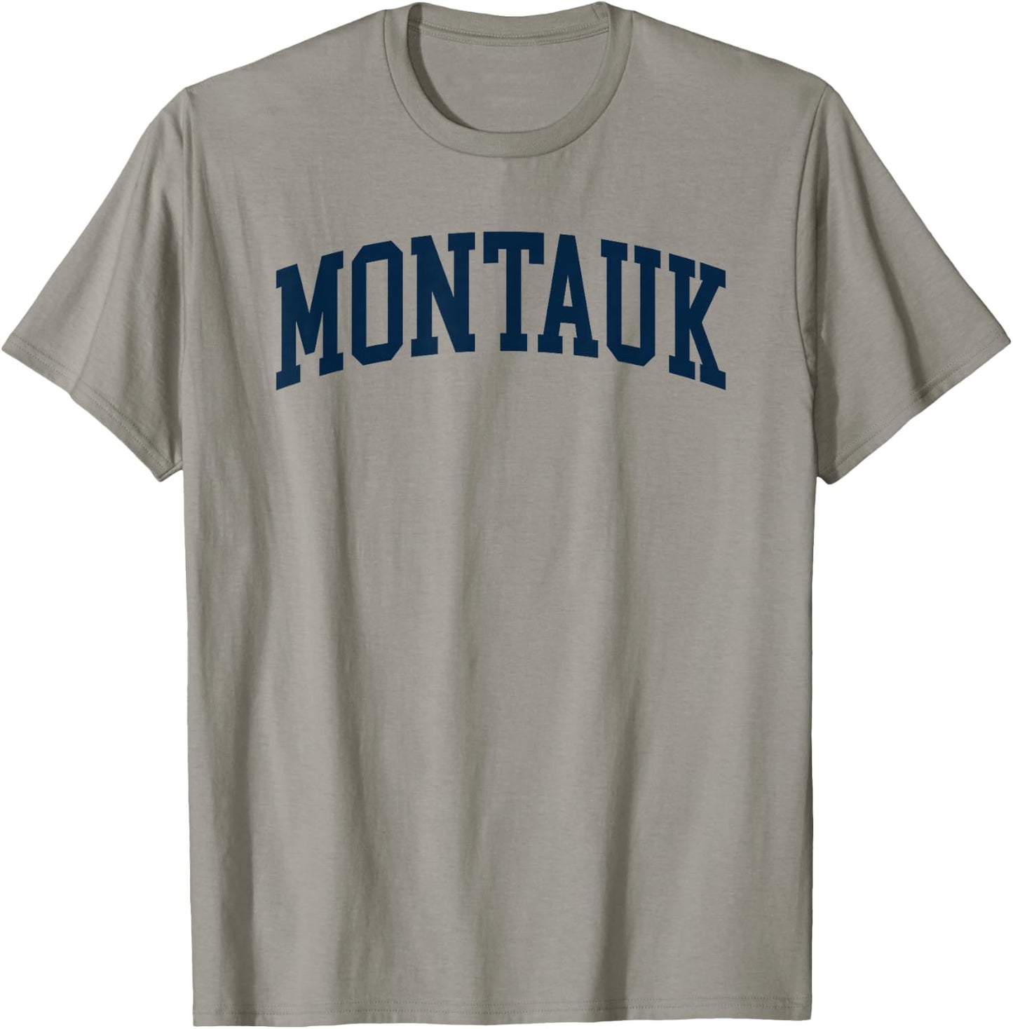 Montauk New York Souvenir Retro Preppy Throwback T-Shirt - T-Shirt | Sand