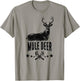 American Mule Deer! Wildlife Hunter T-Shirt - T-Shirt | Sand