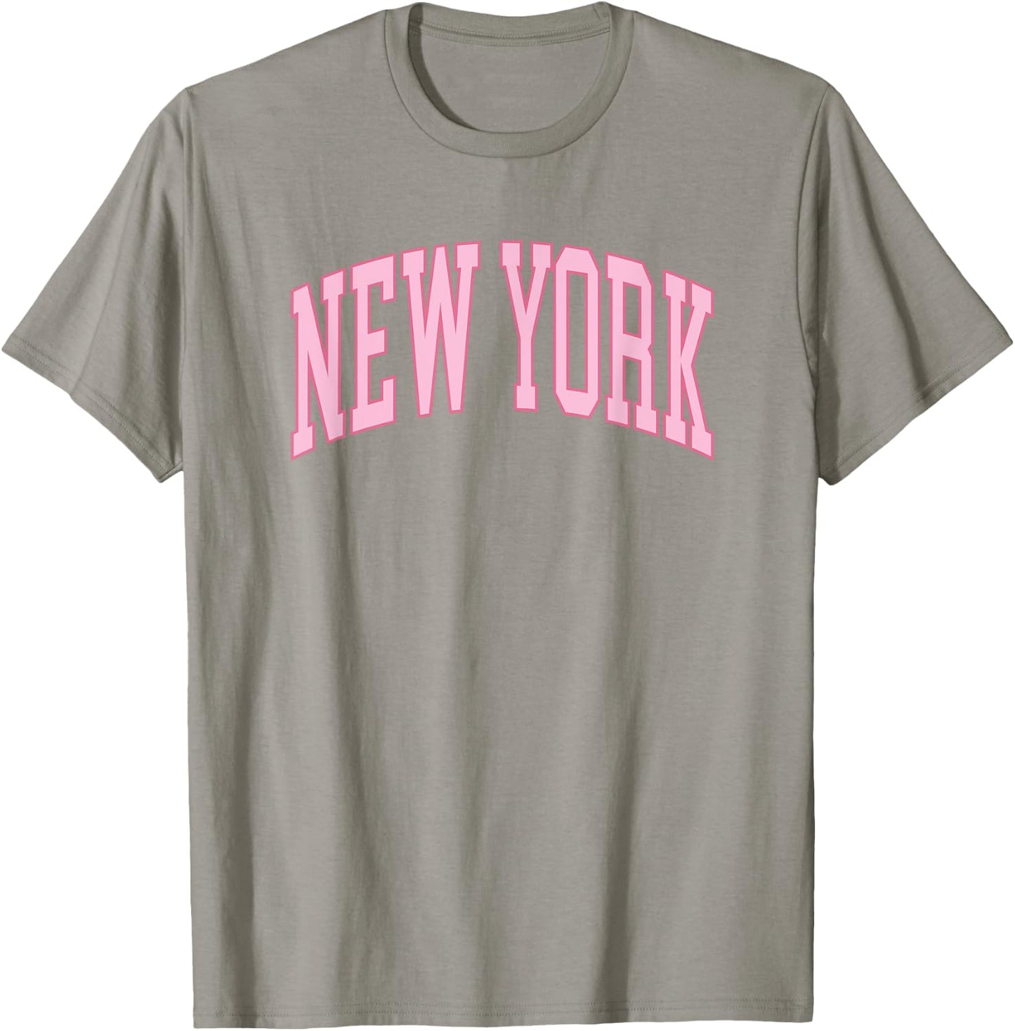 Retro New York souvenir pink preppy throwback classic T-Shirt - T-Shirt | Sand