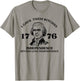 I Gave Them Bitches Independence 1776 Love Independence T-Shirt - T-Shirt | Sand
