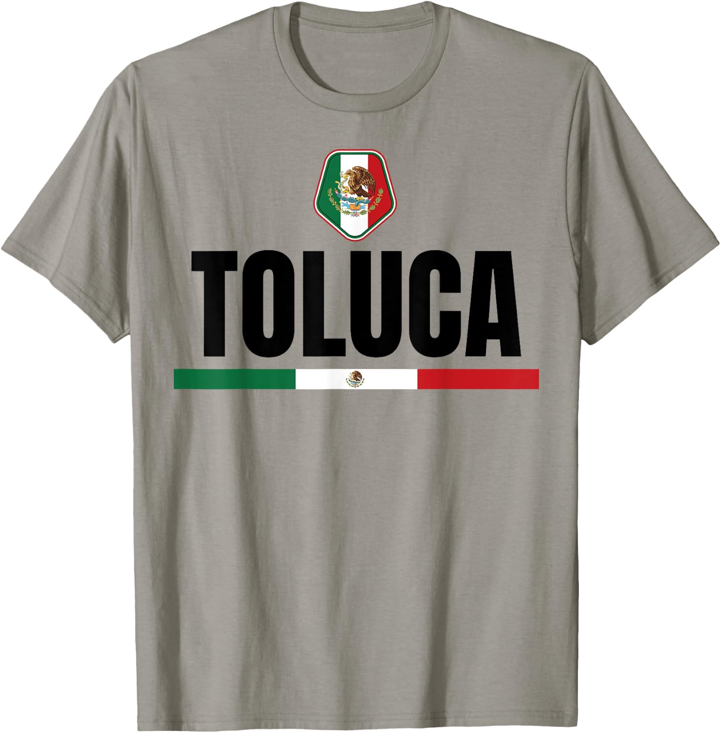 Saying Toluca Mexico Flag Mexican Women Men Proud Wife Pun T-Shirt - T-Shirt | Sand