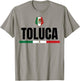 Saying Toluca Mexico Flag Mexican Women Men Proud Wife Pun T-Shirt - T-Shirt | Sand