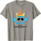 Brother of The Birthday Girl Brother Unicorn First Birthday T-Shirt - T-Shirt | Sand