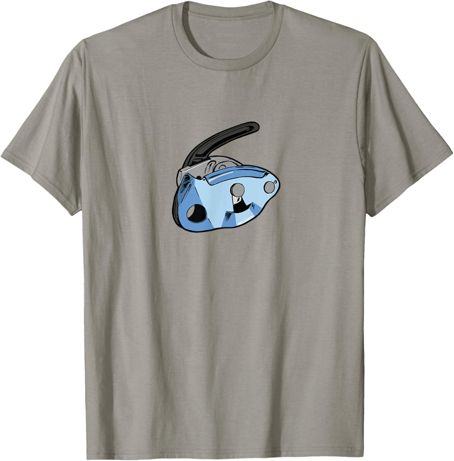 Grigri 2 Petzl climbing bouldering belay T-Shirt - T-Shirt | Sand