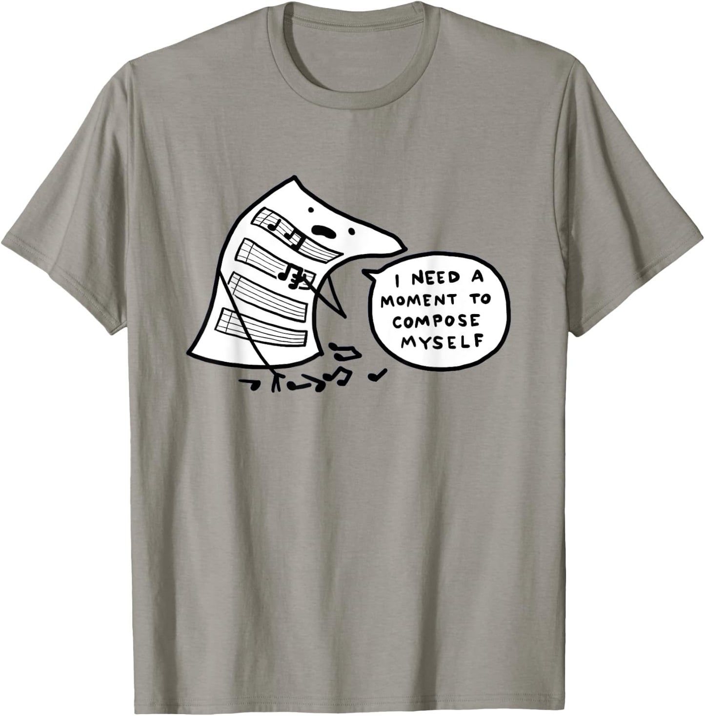 I Need A Moment To Compose Funny Myself Saying Women T-Shirt - T-Shirt | Sand