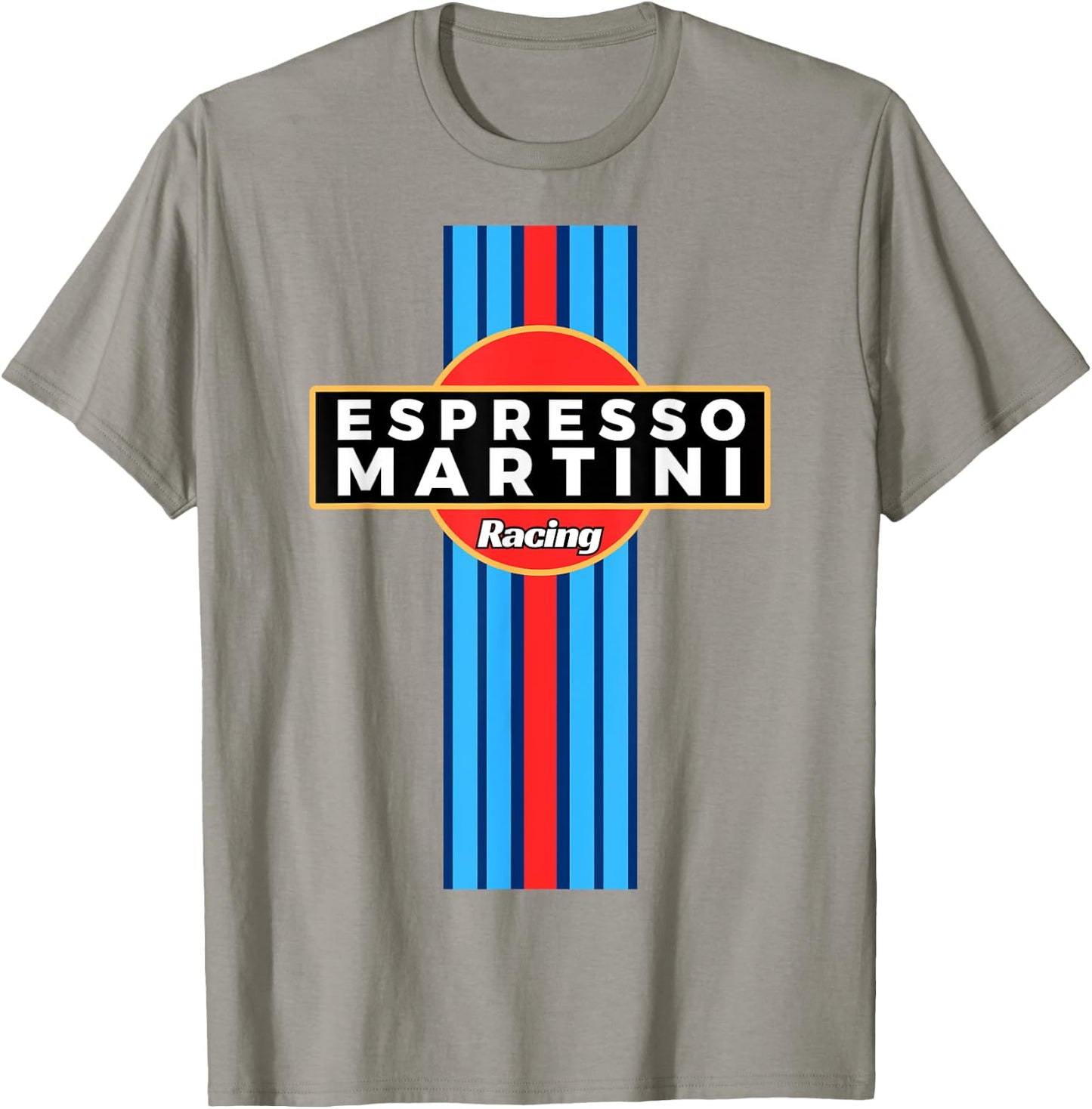 Espresso Martini Racing Coffee Cocktail Cafe Drink Bar Team T-Shirt - T-Shirt | Sand