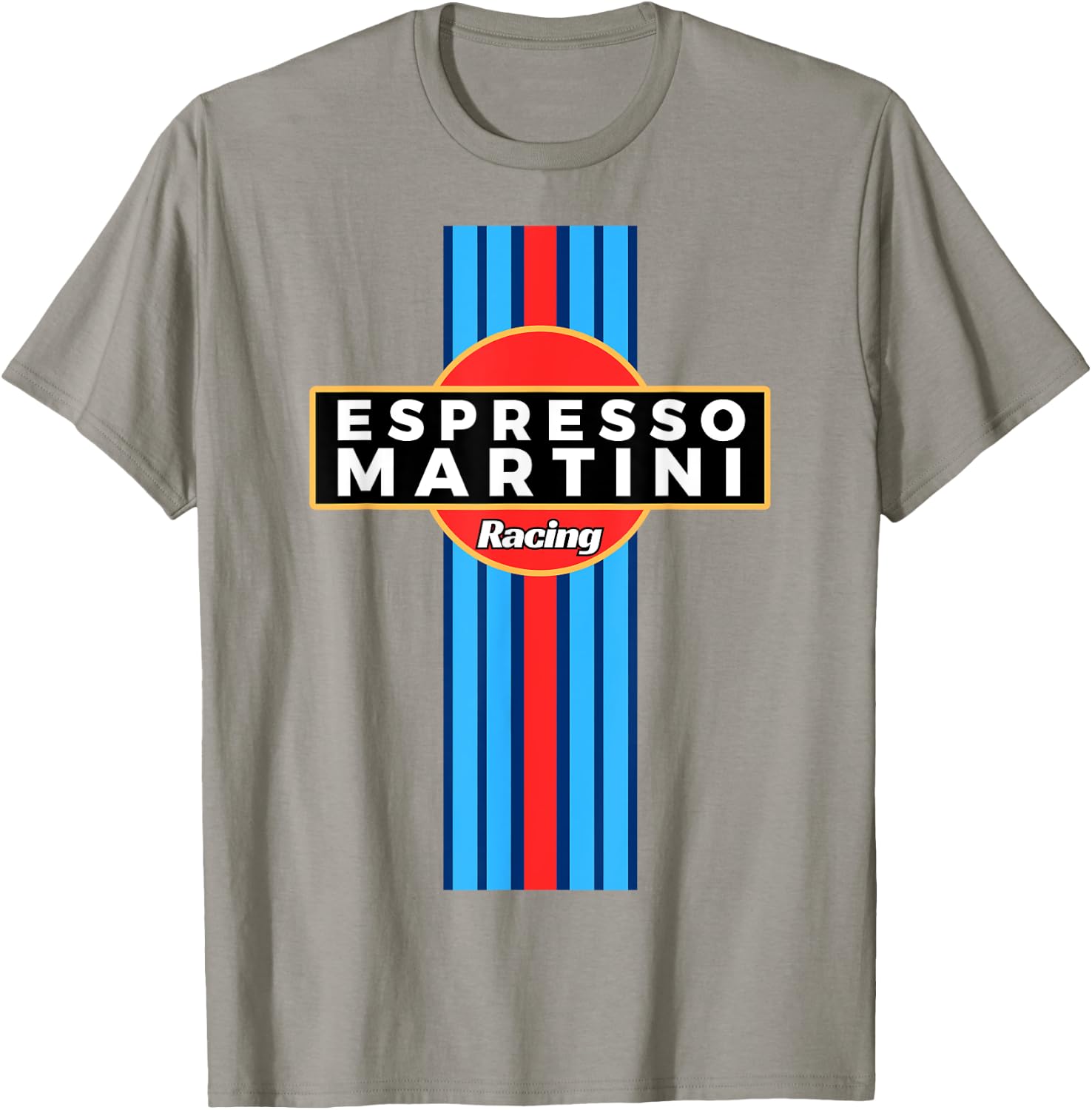 Espresso Martini Racing Coffee Cocktail Cafe Drink Bar Team T-Shirt - T-Shirt | Sand