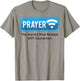 Prayer The World's Most Reliable Wifi Connection T-Shirt - T-Shirt | Sand