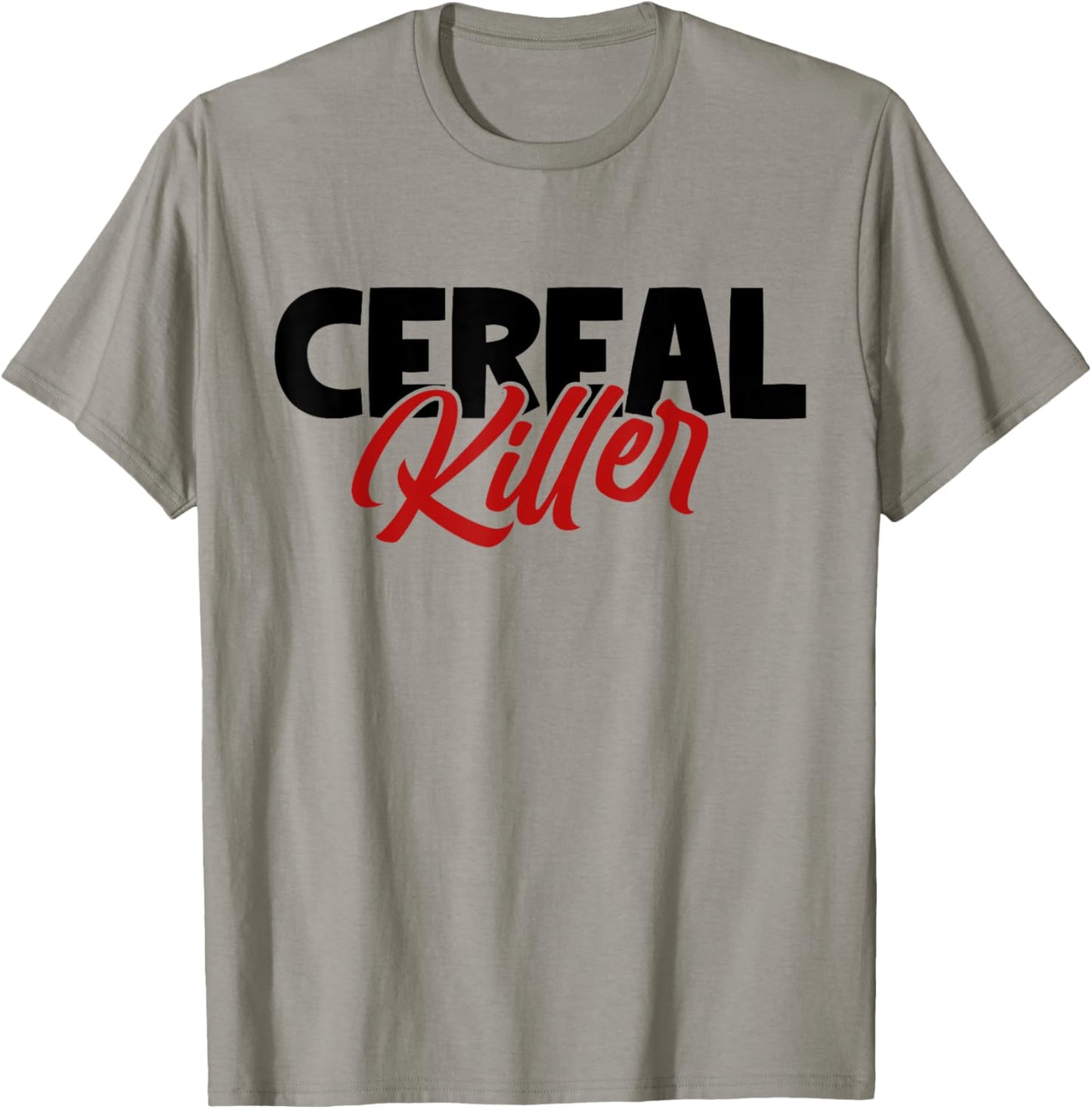 Cereal Killer | Horror Movies True Crime And Cereal Lovers T-Shirt - T-Shirt | Sand