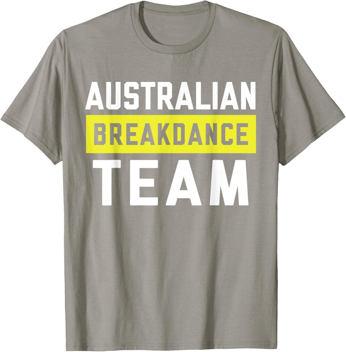 Australian Breakdancing Costume Team Break Dancer Matching T-Shirt - T-Shirt | Sand